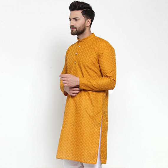 https://www.weardropz.com/products/men-mustard-yellow-thread-work-cotton-kurta