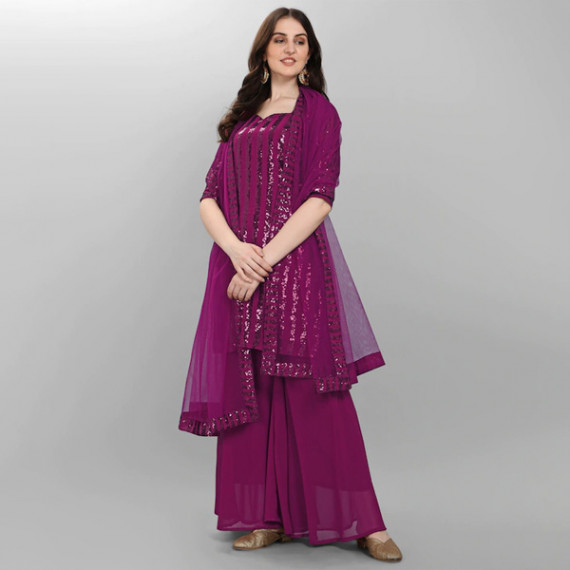 https://www.weardropz.com/products/purple-embroidered-sequined-silk-georgette-semi-stitched-dress-material