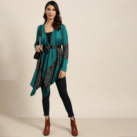 https://www.weardropz.com/products/women-teal-green-black-geometric-patterned-longline-waterfall-shrug