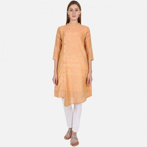 https://www.weardropz.com/products/women-orange-solid-a-line-cotton-kurta