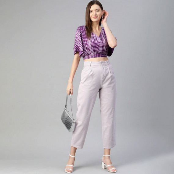https://www.weardropz.com/products/trendy-purple-and-white-solid-wrapped-top