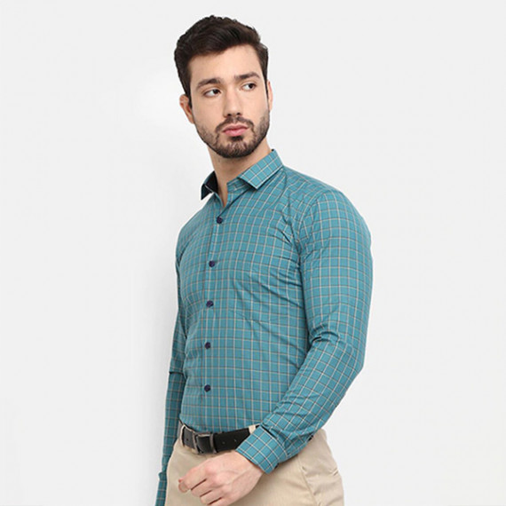 https://www.weardropz.com/products/men-green-checked-formal-shirt