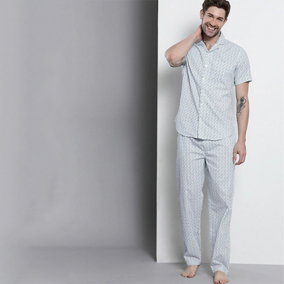 https://www.weardropz.com/products/men-white-printed-pure-cotton-night-suit