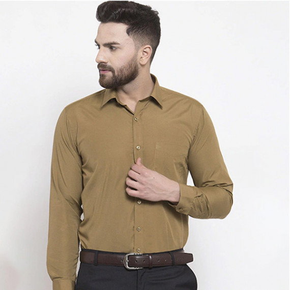 https://www.weardropz.com/products/men-khaki-slim-fit-solid-formal-shirt
