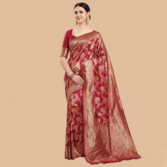 https://www.weardropz.com/products/maroon-gold-ethnic-motifs-zari-silk-blend-banarasi-saree